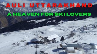After Snowfall Auli Uttarakhand Feb 2024 || Auli Heaven on Earth ...