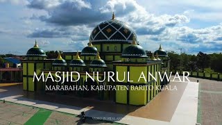 Masjid Nurul Anwar (Masjid Hijau) Marabahan Barito Kuala Kalimantan Selatan | Drone Footage