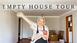 EMPTY HOUSE TOUR (we finally moved) EP. 1 Rental Made Home
