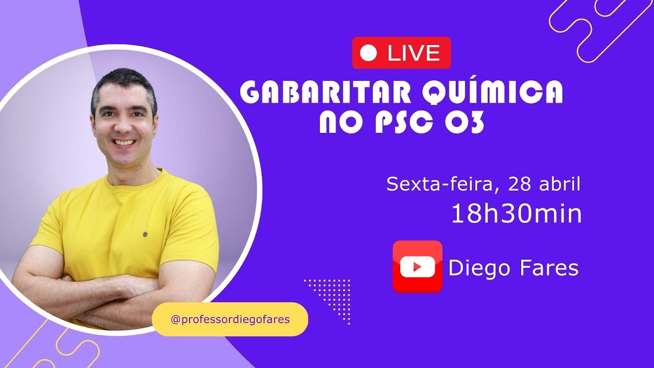 SUPER REVISÃO - PSC 03 UFAM - QUÍMICA!
