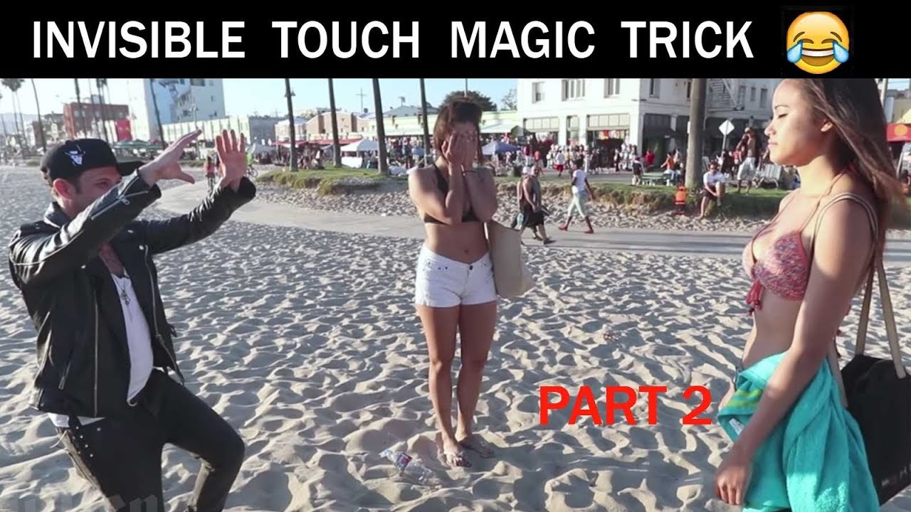 Invisible Touch  Magic Trick( part 2)-Julien Magic