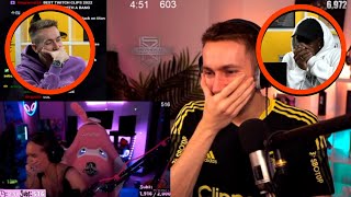 Simon \& Tobi React To Miniminter Reacting To Talia Mar's Perfectly Timed Clip