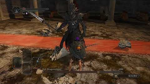(+0 weapon) Old Dragonslayer SL1 NG+7 CoC no roll/block/parry