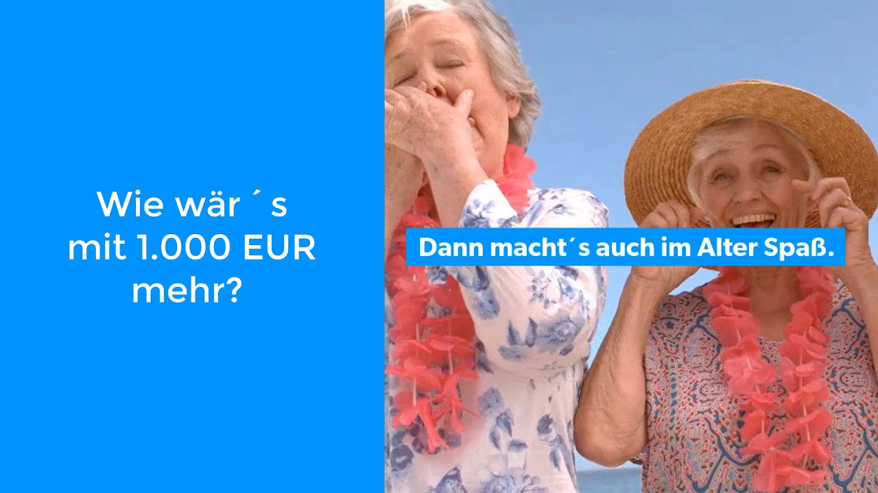 Armer oder wohlhabender Rentner im Alter - YouTube