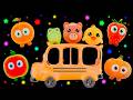 Arre Caballito ❤️ + Las Ruedas del Autobús y Más | Funky Frutas Estimulación Sensorial para Bebés