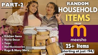 Meesho Household items part -2 with mommy♥️ || Honest Review | gimaashi