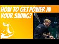 Rotating the upper body for insane power  depth in squash
