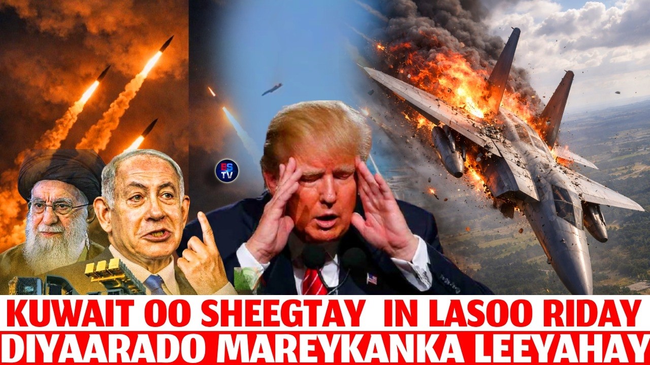 DEG DEG: IRAN OO SHEEGATAY 'DIYAARADA MAREYKANKA INAY SOO RIDAY'