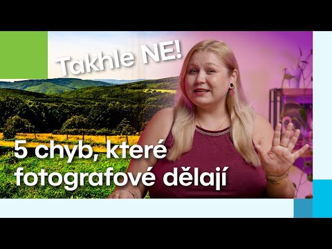 5 chyb, které možná děláte a nevíte o tom