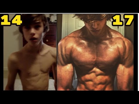 Transformation of David Laid 14 to 17 years Natural Transformation Motivation and inspiration video