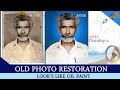 Old Photo Restoration  - Oil Paint