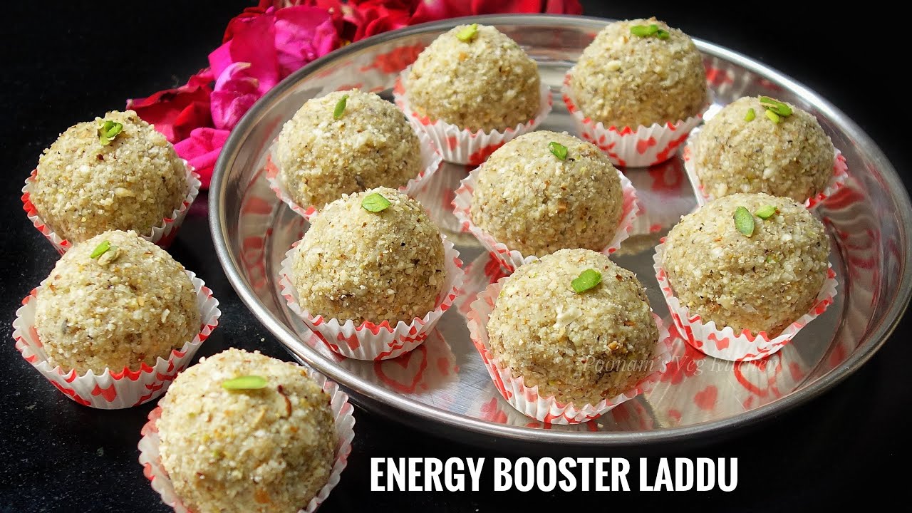 Summer Special Immunity Energy Booster Laddu with Badam, Kaju, Pista