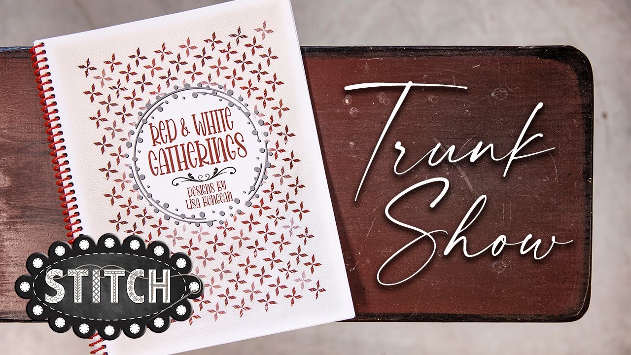 Red and White Gatherings Trunk Show | Lisa Bongean | Primitive Gatherings