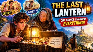 The Last Lantern 🏮| A Powerful Moral Story About Honesty, Greed & Life Lessons | Inspirational Story Guide