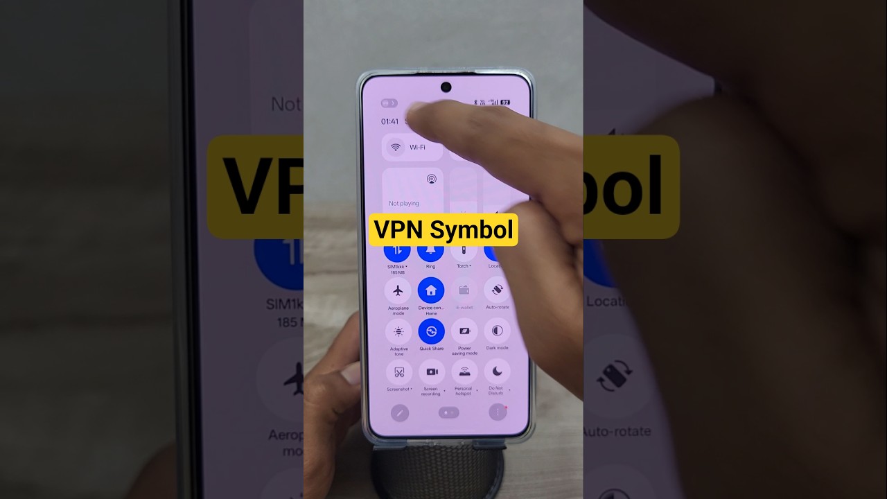 realme vpn symbol off 