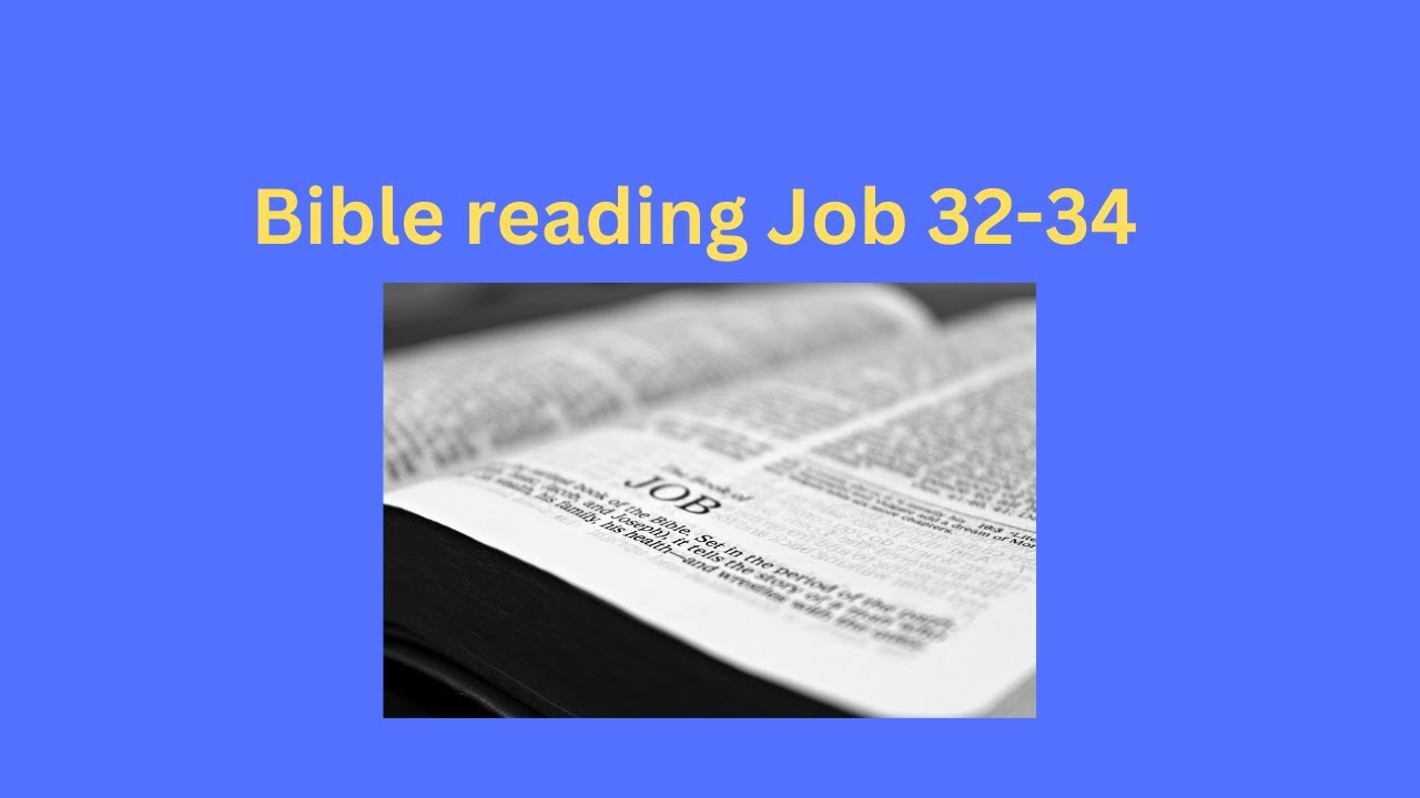 Job 32 34 Meaning