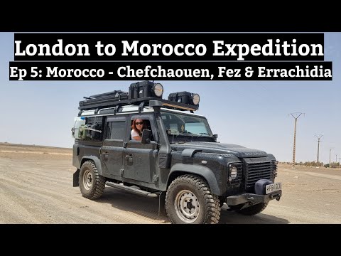 Ep 5: We got to #morocco and stayed in 3 cities in 3 days - Chefchaouen, Fez & Errachidia