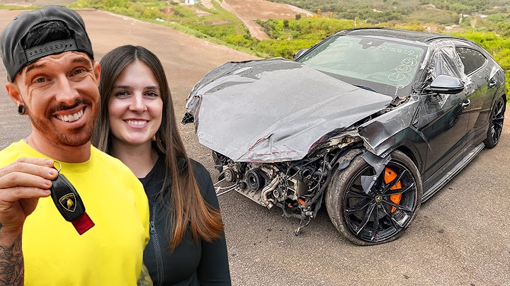 RECONSTRUÍ UN LAMBORGHINI URUS Y SE LO REGALÉ A MI NOVIA