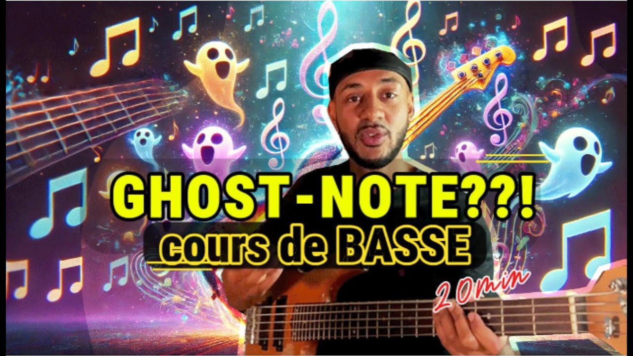 🎸 Ghost-Notes : Le Guide Ultime pour Améliorer Ton Groove à la Basse (20 min) 🔥 #Basse #Groove#bass