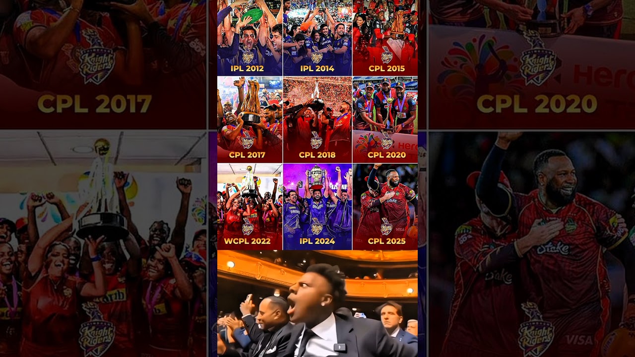 Nine Titles One Legacy..🔥 From IPL to CPL to WPCL..🏏🔥 