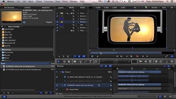 Motion 5 Tutorial - Using Video Backgrounds, Animated Transitions, Lower Thirds and Displays.