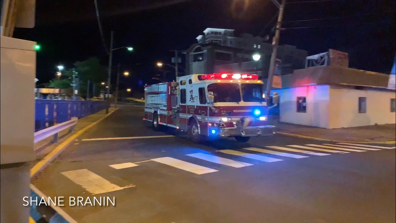 Keansburg Fire Department Engine 21275 Responding 10/4/21 YouTube