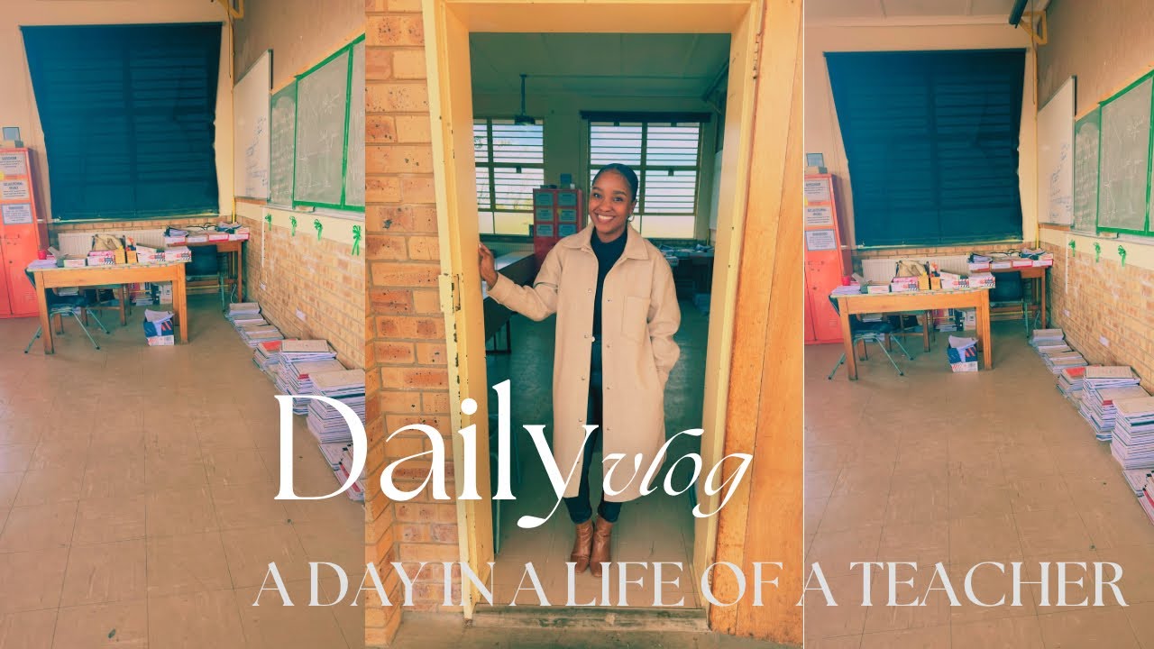 A day in a life of a teacher | High School | South African YouTuber 🇿🇦