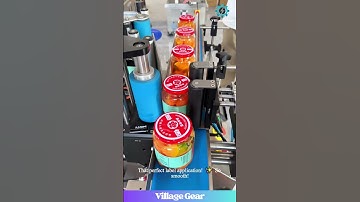 INSANE Speed Labeling Machine! Will It JAM?! Hypnotic Factory Robots Taking Over? #factory