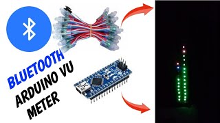 How to make Blutooth Arduino vu meter | use ws2811  আরডুইনো ভিউ মিটার । #ricksroom screenshot 5