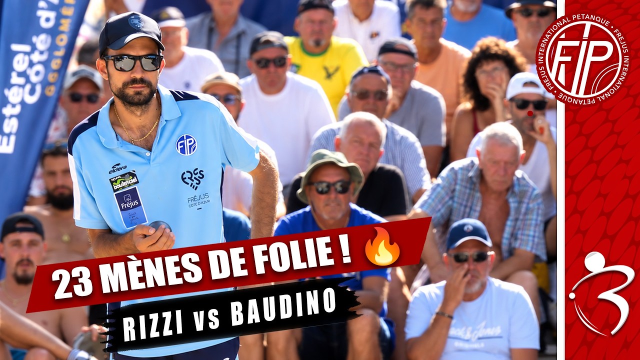 Miniature : FRÉJUS Pétanque 💪 EXTRA TOP PARTIE | ½ : Rocher vs Baudino - 23 mènes de folie !