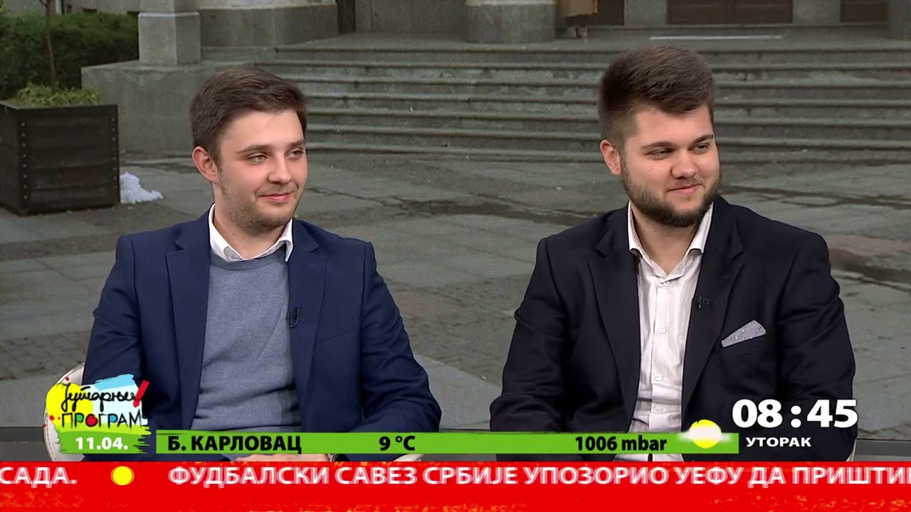 RTS JUTARNJI PROGRAM - Studenti pravnog vicešampioni