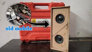 DIY Bluetooth Speakers Made from Old Mobile Phones