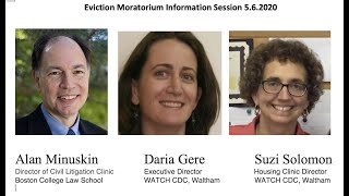 Eviction Moratorium Info Session