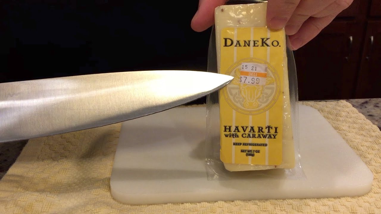 DaneKo Cheese Havarti with Caraway Taste Test & Review YouTube
