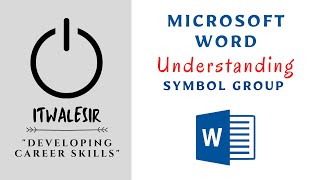 Understanding Symbol Group in Microsoft Office Word | How to Insert Equations and Symbol in Word