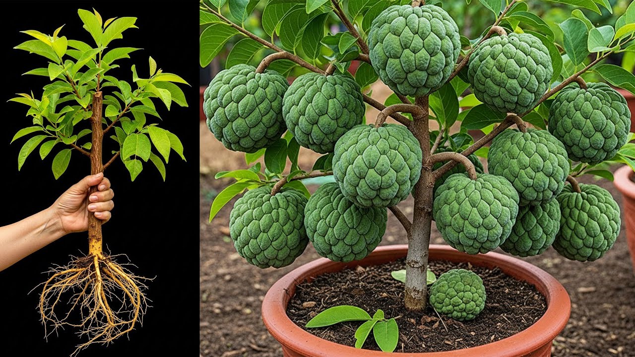 Unique Technique: Grafting Mango _ Avocado _ Sugar Apple Tree Cutting Faster With Aloe Vera