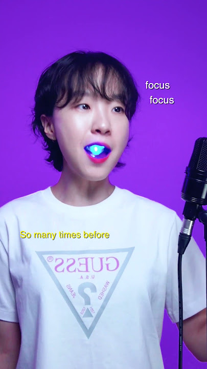 #part2 Singing with a flashing mouthpiece❗️🤣