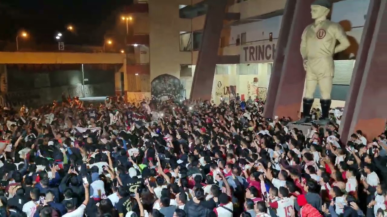 YA LLEGO TU HINCHADA UNIVERSITARIO! LA PREVIA TRINCHERA NORTE - UNIVERSITARIO DE DEPORTES [CANCION]
