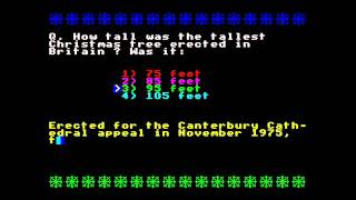 The Christmas Trivia Quiz ZX Spectrum