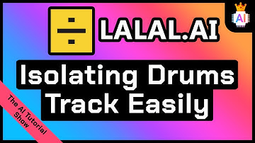 How to Isolate/Remove Drums in a Song | The A.I. Tutorial Show | Ep 1