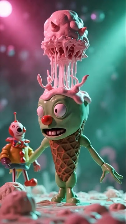 Meltdown Brain Parade #MeltdownBrains#CandylandCarnage#PopsicleFreakshow#3DToonTerror#IceCreamInsant