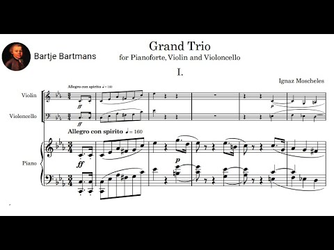 アート・デザイン・音楽 MOSCHELES/ GRAND SEPTUOR Op.88 BREITKOPF Ignaz Moscheles – Grand Septuor, op. 88 - YouTube
