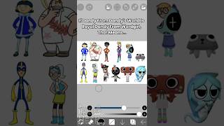 Are Dandy's World Characters Secretly Wordgirl Villains??? #dandysworld #dw #wordgirl
