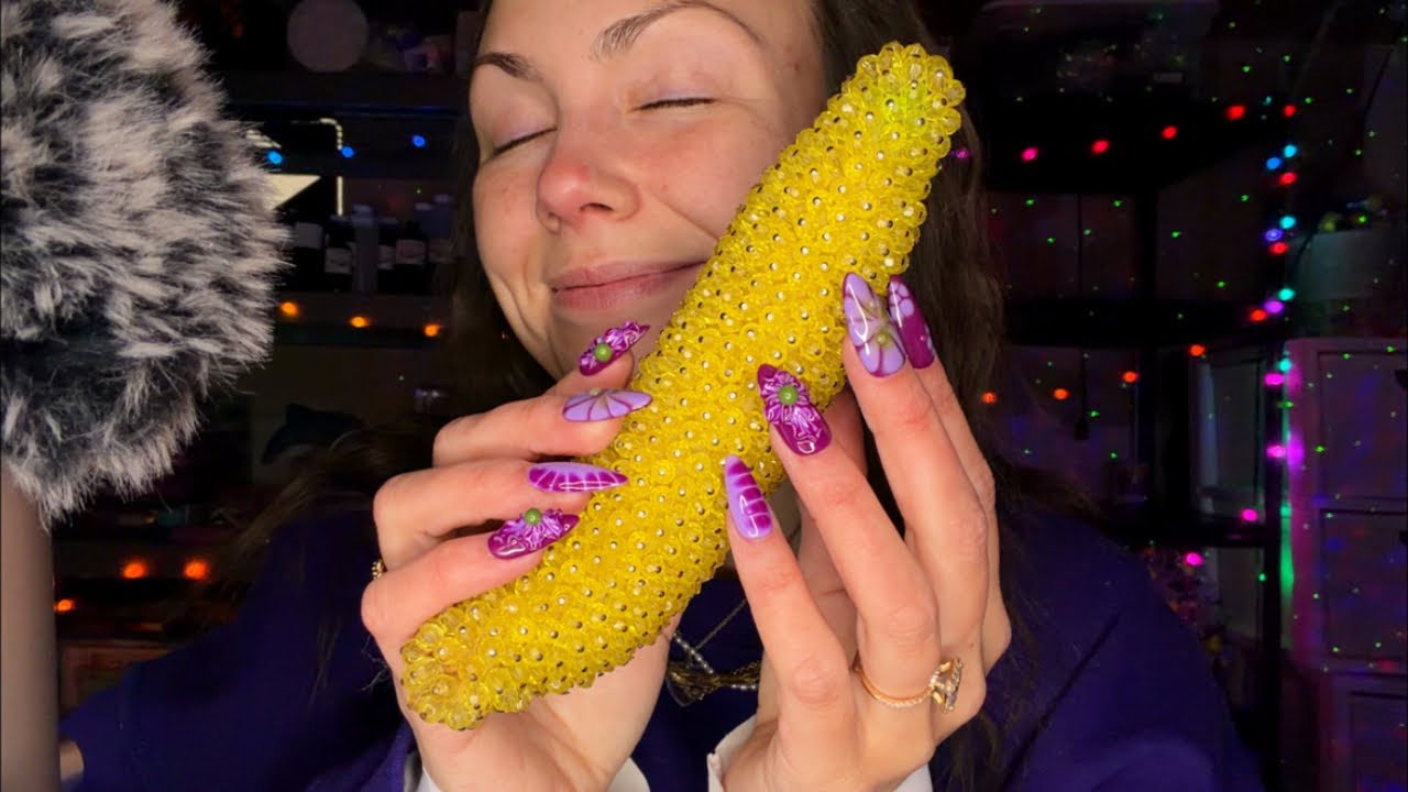 asmr/ tingly triggers + rambles for ultimate TINGLES🍇