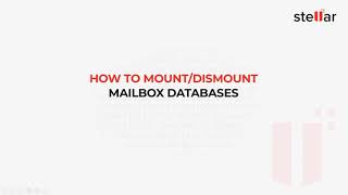 How to Mount/Dismount Mailbox Databases in Exchange 2019, 2016, 2013, 2010💻☑️
