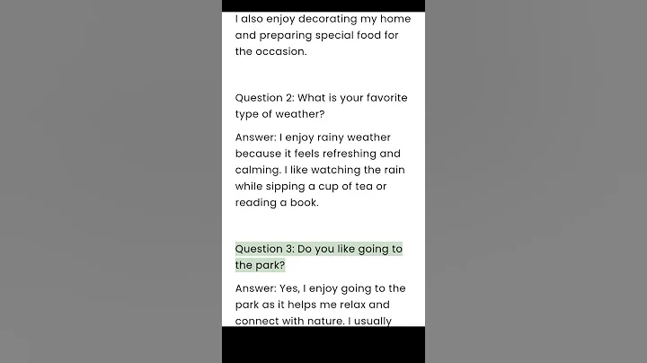 IELTS Speaking Part 1: Intro Questions with Sample Answers  #shorts #spokenenglish