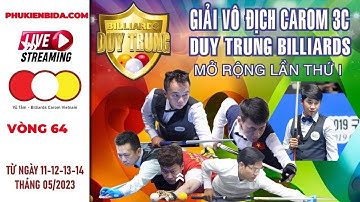 NGỌC SƠN (DS NQN) - PHAN ĐỒNG(Nhân), Giải Bida 3 Băng, Duy Trung Billiards Đà Nẵng