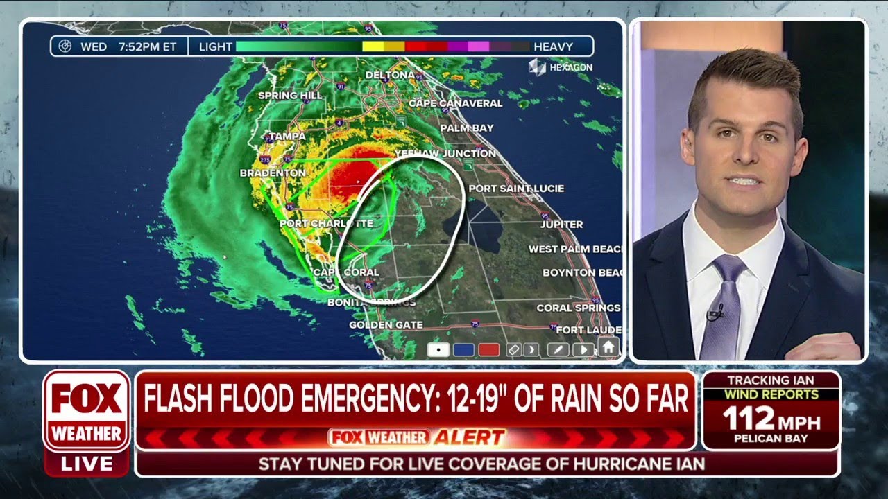 Flash Flood Emergency For Southwest Florida Counties - YouTube