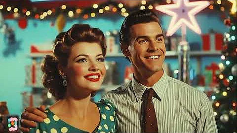 2 Hours of Retro Sci-Fi Christmas Songs | Atomic-Age Christmas at a Snowy Ski Resort