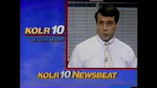 KOLR-TV Channel 10 CBS Springfield Mo Promo For KOLR 10 Newsbeat Back In The Summer Of 1993